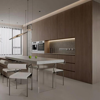 Huili's whole house is modern and simple, and the style is small. the kitchen cabinet furniture is customized. consult customer service to choose more boards and colors. 1 meter