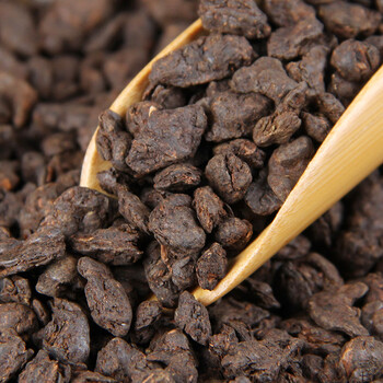 Muchhi tea fossil pu'er tea pu'er ripe tea yunnan broken silver waxy fragrant tea fossil old tea head loose tea 50 pounds