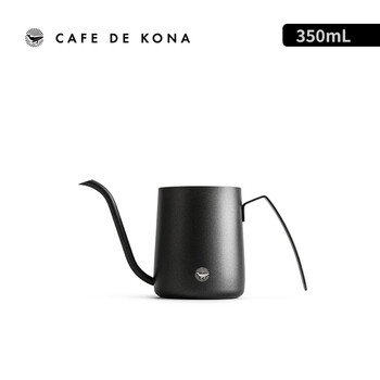 Cafede kona hanging ear coffee hand-pour fine mouth stainless steel household drip coffee pot fine mouth teflon coating 350ml