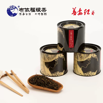Buyi funiang tea buyi funiang pu'an red tinplate special edition 100g/can