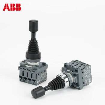 Abb cross switch mjs6-60b/40b self-resetting joystick master controller up, down, left and right mcb-10 mjs6-60b+mcb-10*4