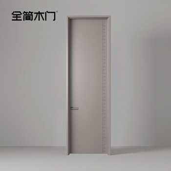 Completely simple wooden door, set door, whole house customization-qj9008 no. 24 stone brown