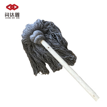 Shandaxin old-fashioned wooden handle mop cord mop 10/bundle