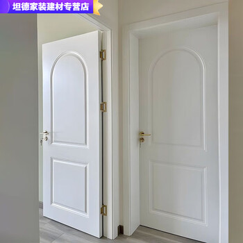 Bedroom door, kitchen door, glass door, toilet door, custom french retro wooden door, cream style bathroom door, single door, toho french door display 01, please order before bidding for customized products
