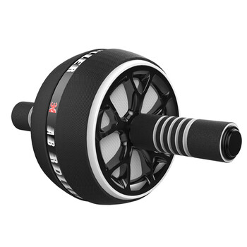 Kangshitu abdominal wheel abdominal wheel silent abdominal roller abdominal muscle quick abdominal roll men's and women's fitness equipment home set white abdominal wheel (thick kneeling mat)