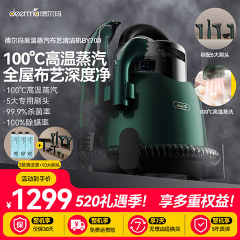 Delma fabric cleaning machine, spray and suction all-in-one machine for mattress, sofa, carpet and curtain, multi-functional high pressure running water cleaning machine by700