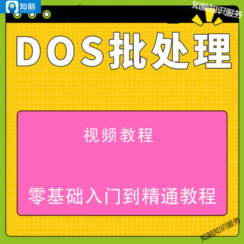 Dos bat cmd tool command prompt batch processing win script language video tutorial training