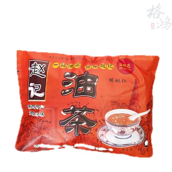 Food is delicious, tanghe specialty in nanyang, henan, 250g per bag, wuren old-fashioned salty oil tea, zhaoji 250g*5 bags