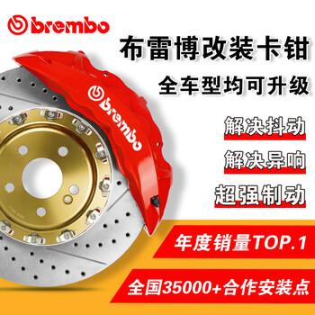 Brembo modified brake calipers, modified six-piston and ten-piston brakes, customized special shots* can be superimposed