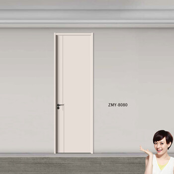 Zhuomuyuan zmy-8080 bedroom door interior door unpainted wooden door
