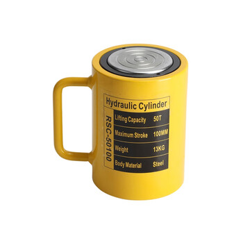 Tlxt separate hydraulic jack extended cylinder small mini split 5t20t50t100 ton jack type 5t (7mm stroke) + cp-180