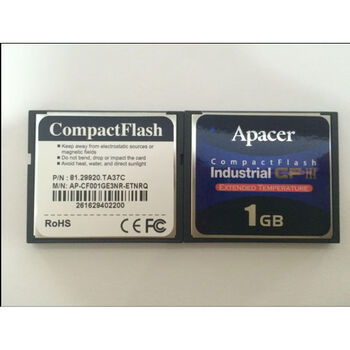 Apacer industrial grade cf card 1g single channel wide temperature ap-cf001ge3nr-etnrq