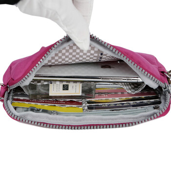 Keplin 2024 spring and summer new women's bag fashionable lightweight nylon cloth compact wallet clutch card holder pink monkey