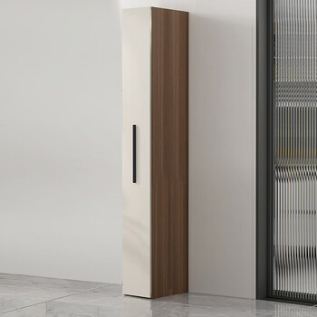 After the hustle and bustle modern minimalist sideboard integrated wall-mounted new chinese style multi-functional storage cabinet glass door wine cabinet kitchen shelf style 6 250*450*2000