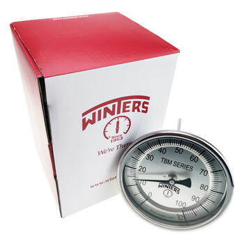 Customized text tbm-40 bimetal thermometer-50-500 universal steel 0-120 6m probe rod