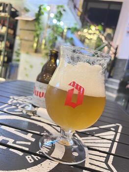 Dsf duwei craft beer cup tulip tall dewey glass pot belly water cup 330ml serving wine cup household wine ml 0 pieces