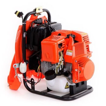 Kezitu four-stroke outdoor lighting machine 4-stroke gasoline generator outdoor lighting xenon lamp fishing lamp 1000 bare metal plus battery power