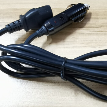 Cigarette lighter power cord cigarette lighter power cord 1.5 meters all copper wire