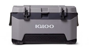 Igloo outdoor camping 68l large capacity cooling box camping and fishing portable refrigerator lightweight design gray