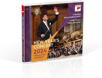 In stock china picture audio and video 2024 vienna new year concert 2cd 2024 vienna 2cd