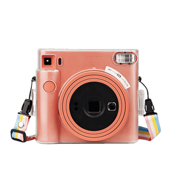 Protective case sq1 camera bag polaroid camera leather bag leather case sq1 clear crystal protective case storage bag sq1-clear crystal case