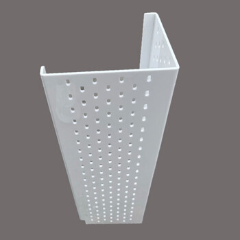 Perforated board covered pipes perforated board acrylic material water heater shield gas covered pipe l type