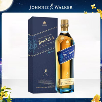 Johnnie walker blue label scotland blended whiskey wine 750ml