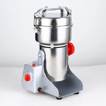 Universal small household crusher stainless steel universal mill powder ultra-fine chinese medicine grains powder machine 1000g upgraded model 3800w