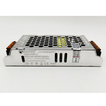 80w12v6.67a modern lamp led switching power supply 24v3.33a constant voltage drive transformer fifth generation 139x55x28 mm