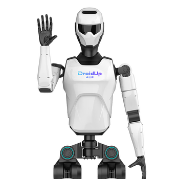 Miss dolphin zhuoyi de xingzhe no. 2 voice interactive universal embodied intelligent bipedal robot supports secondary development standard version x2-guided walking in scientific research security scenic spots