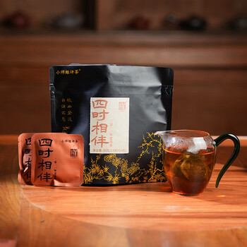 Young senior sister reviews tea 2011 old tea four seasons bag tea white shaxi anhua black tea hunan specialty standard