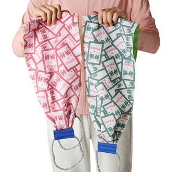 Qikai 2024 upgraded special coarse sand bath towel for rubbing mud long strip bath towel pull back towel extended coarse sand double-sided mud upgraded coarse sand pull back strip green + red no specifications