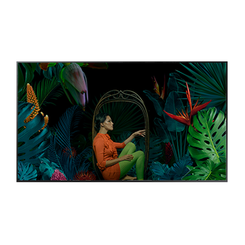 99% new samsung (samsung) qe50t 50-inch 4k ultra-high definition narrow bezel large screen lcd wall-mounted display computer display monitor promotional screen built-in audio stock trading direct boot