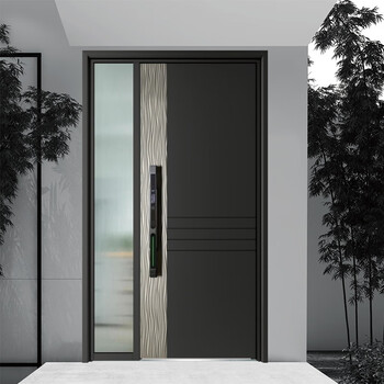 Amsted zinc alloy class a anti-theft door entrance door private custom villa courtyard door entrance door double door hv