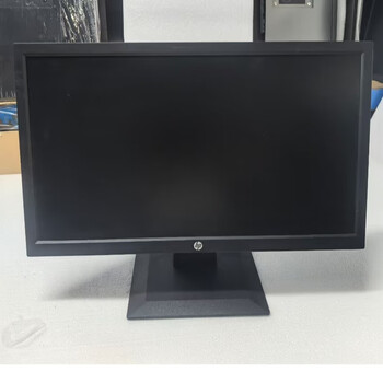 Hp p204v, 19.5-inch monitor, home office monitoring, supports wall-mounted hdmi high-definition interface, second-hand 90% new