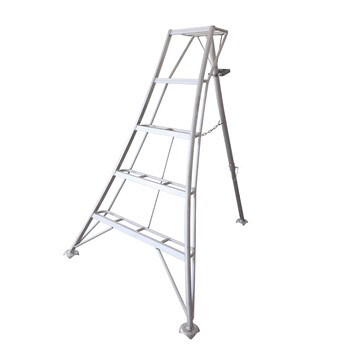Zhongchuang aluminum alloy ladder orchard ladder tripod ladder orchard picking ladder garden work ladder garden fruit tree pruning 98015 (15-step ladder height 4.5m)