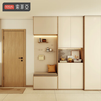Sofia customized wooden door bedroom door entry shoe cabinet home door storage cabinet wardrobe cabinet cabinet whole house customization membership bonus can be redeemed for payment details contact customer service
