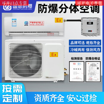 Industrial explosion-proof air conditioner 10p royalstar 1.5p variable frequency wall-mounted explosion-proof air conditioner 5p cabinet dangerous goods warehouse md-10p explosion-proof air conditioner (cabinet machine)