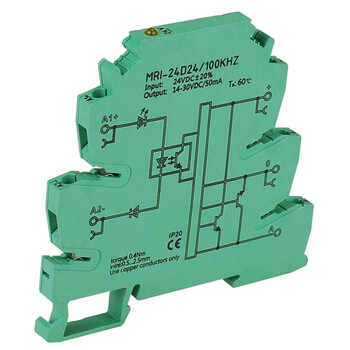 Ouhuayuan mri-24d24/100khz optocoupler isolation encoder high frequency 100khz optocoupler protection relay