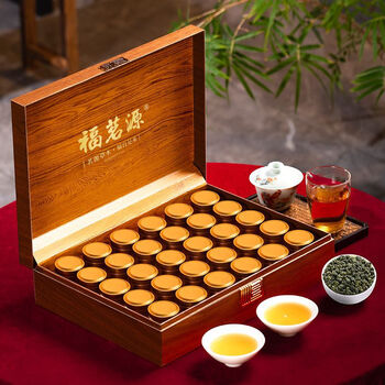 Fumingyuan frozen top oolong tea 500g 2024 new tea special grade taiwan alpine tea strong fragrance cold brew tea gift box jinzhi jade leaf gift box frozen top oolong 500g