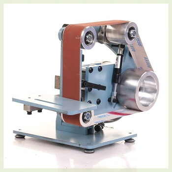 Miaopule vertical and horizontal dual-use sand belt machine grinder polishing machine knife sharpening machine multi-function stepless speed adjustment deburring grinding and polishing 1200w