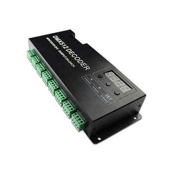 24-channel dmx512 decoder dmx 8-port signal distributor 24ch controller rgb monochrome hot sale spot