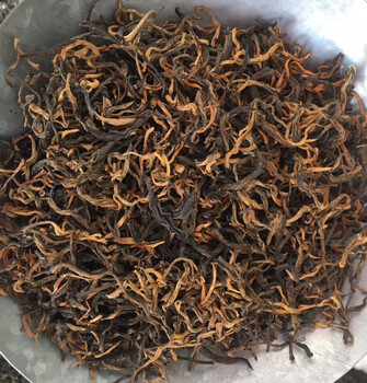 Dianhong tea slices black tea tea leaves dianhong tea strong flavor bulk yunnan fengqing ancient tree kungfu dianhong bulk wholesale first-class dianhong