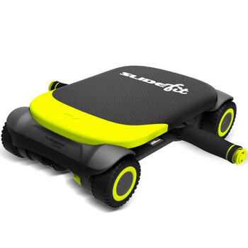 New model of abdominal wheel, automatic rebound, four-wheel abdominal curling, abdominal muscle wheel, slim belly artifact, men's and women's home fitness equipment, green