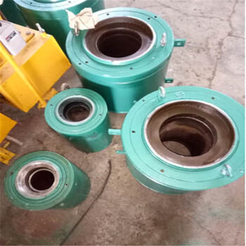 Xia li prestressed tensioned highway bridge high pressure jack oil pump anchor cable through the core hydraulic electric tensioner prestressed 200 tons through the core jack