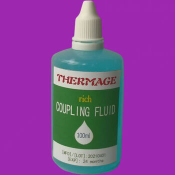 The fifth generation of thermage facial consumables, radio frequency therapy instrument gel thermage electrolyte thermage conductive liquid coupling agent thermal conductive introduction moisturizing lubricating conductive gel 100ml (one bottle)