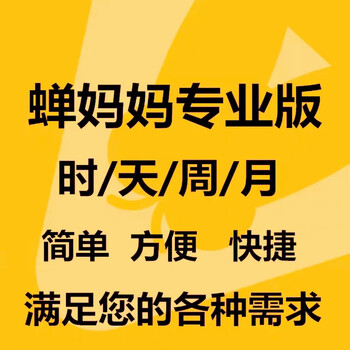 Cicada mama's one-day membership, 7-day rental of the professional version, data analysis, cicada mama's flagship sunday card trial, corporate version of the daily card