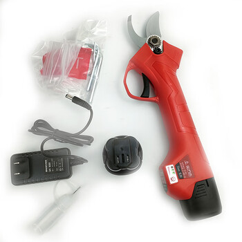 Yunqige aolitong 16v fruit tree pruning shears lightweight garden branch scissors aowei lithium battery rechargeable powerful shears industrial grade two batteries and one charger set