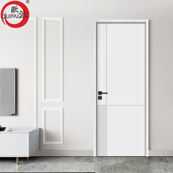 Oppe wooden door bedroom door home commercial indoor door solid wood painted door fully covered 50 thick door leaf w solid wood filling elegant kitchen double door living room invisible door can be customized w2401 door door cover - 50 thick door leaf + solid wood full filling + magnetic hardware various styles and colors contact customer service