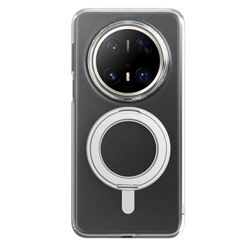 99% new mr. blue ape is suitable for huawei mate70pro/pro+ mobile phone case mate70pro protective cover transparent magnetic charging anti-fall bracket case